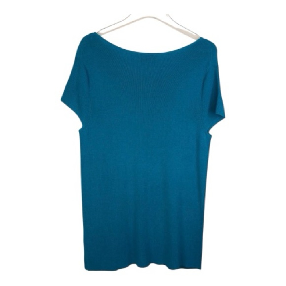 Faconnable Turquoise Sweater - Picture 2 of 5